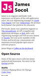 Mobile Screenshot of jamessocol.com