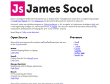 Tablet Screenshot of jamessocol.com